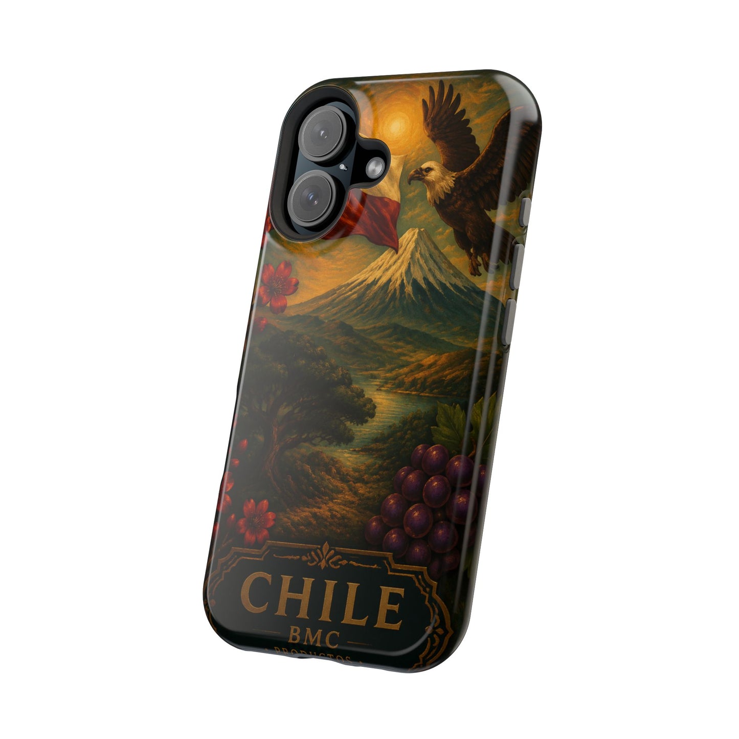"Funda Magnética Reforzada Magnética Reforzada Chile: Naturaleza Indómita y Horizontes Eternos 🏔️🍇🏜️"