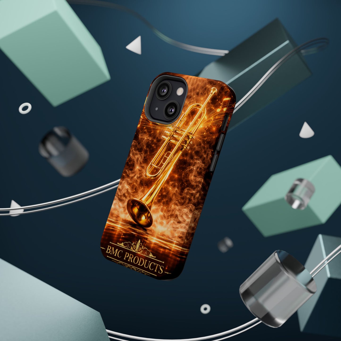 "Funda Magnética Reforzada Magnética Reforzada trompeta 🎺🔥Donde hay fuego, hay música.”