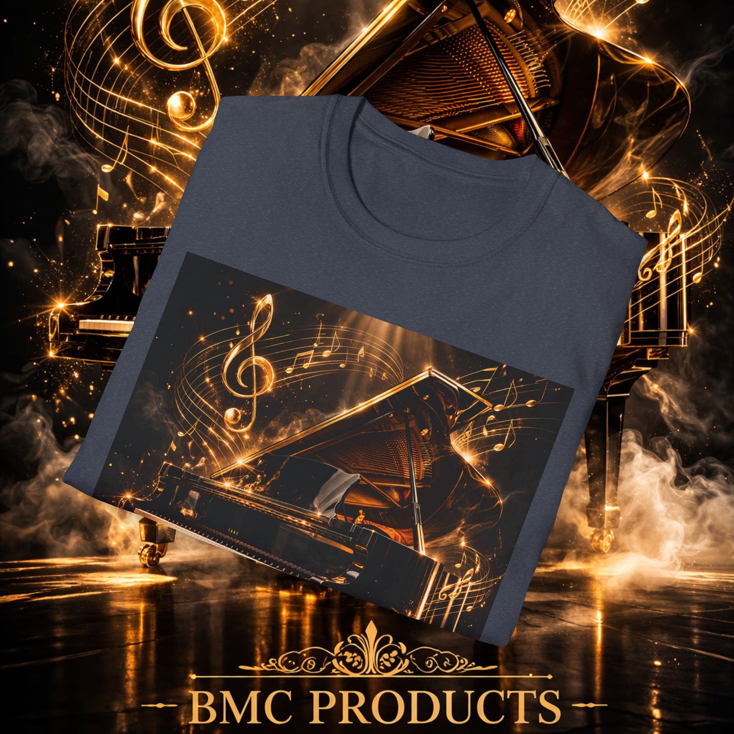 "Camiseta piano 🎹🔥Cuando las manos arden… el alma canta.” 🔥🎹