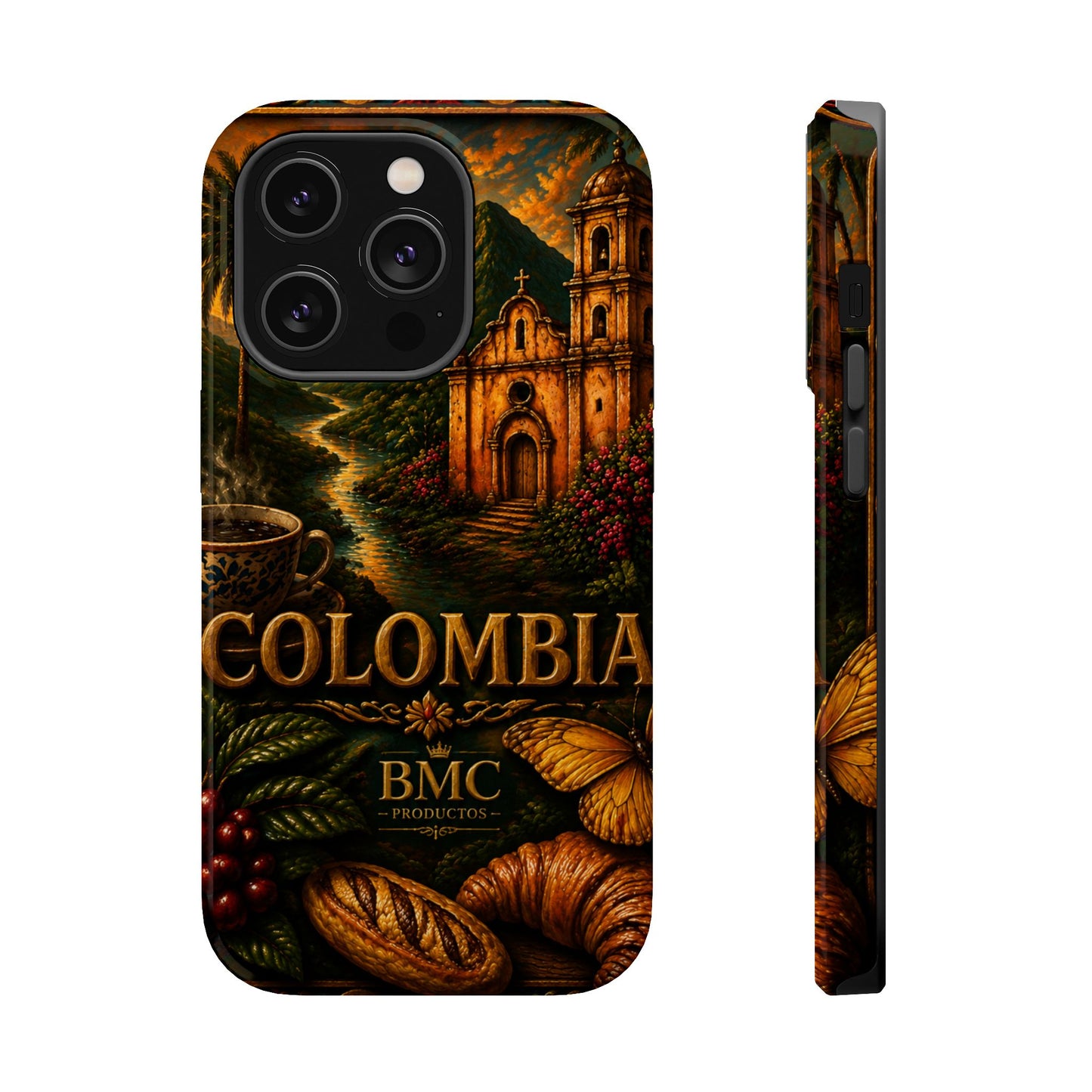 "Funda Magnética Reforzada Colombia: Magia de Colores, Café y Tradición ☕🎨🌄"