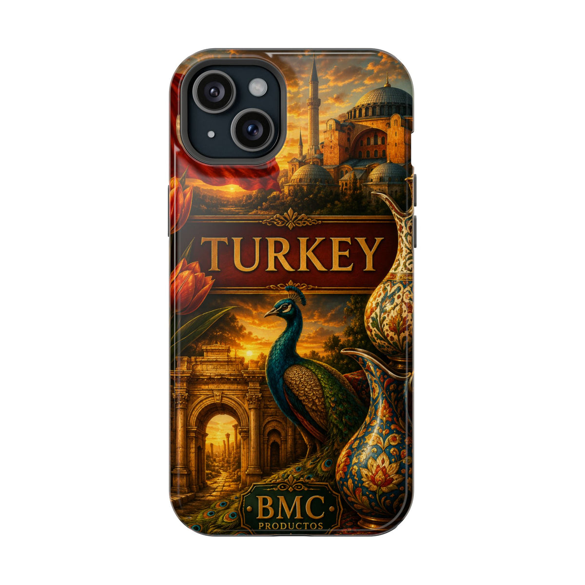 "Reinforced Magnetic Case Turkey✨ – Where East meets West"