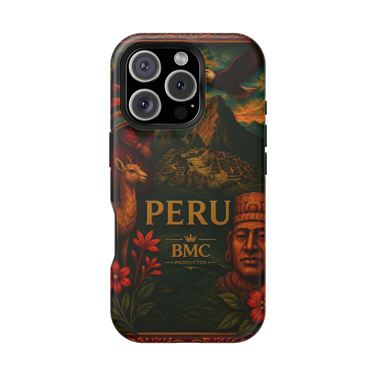 "Peru: Mysticism, History, and Eternal Wonders Reinforced Magnetic Case 🏔️🦙🛕"