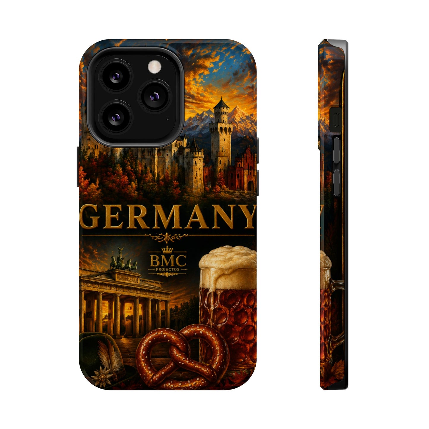 "Funda Magnética Reforzada Alemania: Fortaleza, Historia y Tradición 🎖️🏰🍺"
