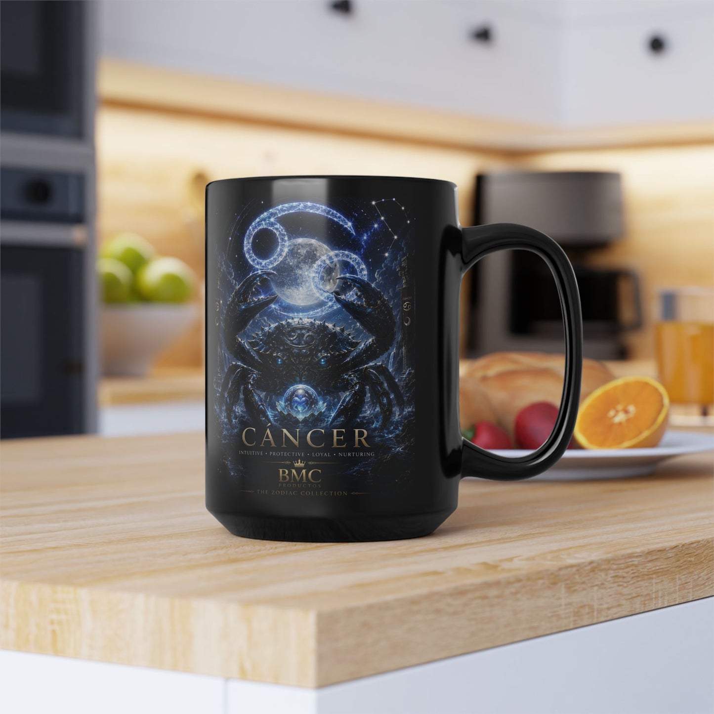 "Taza ♋ Cáncer — Guardián de las profundidades"