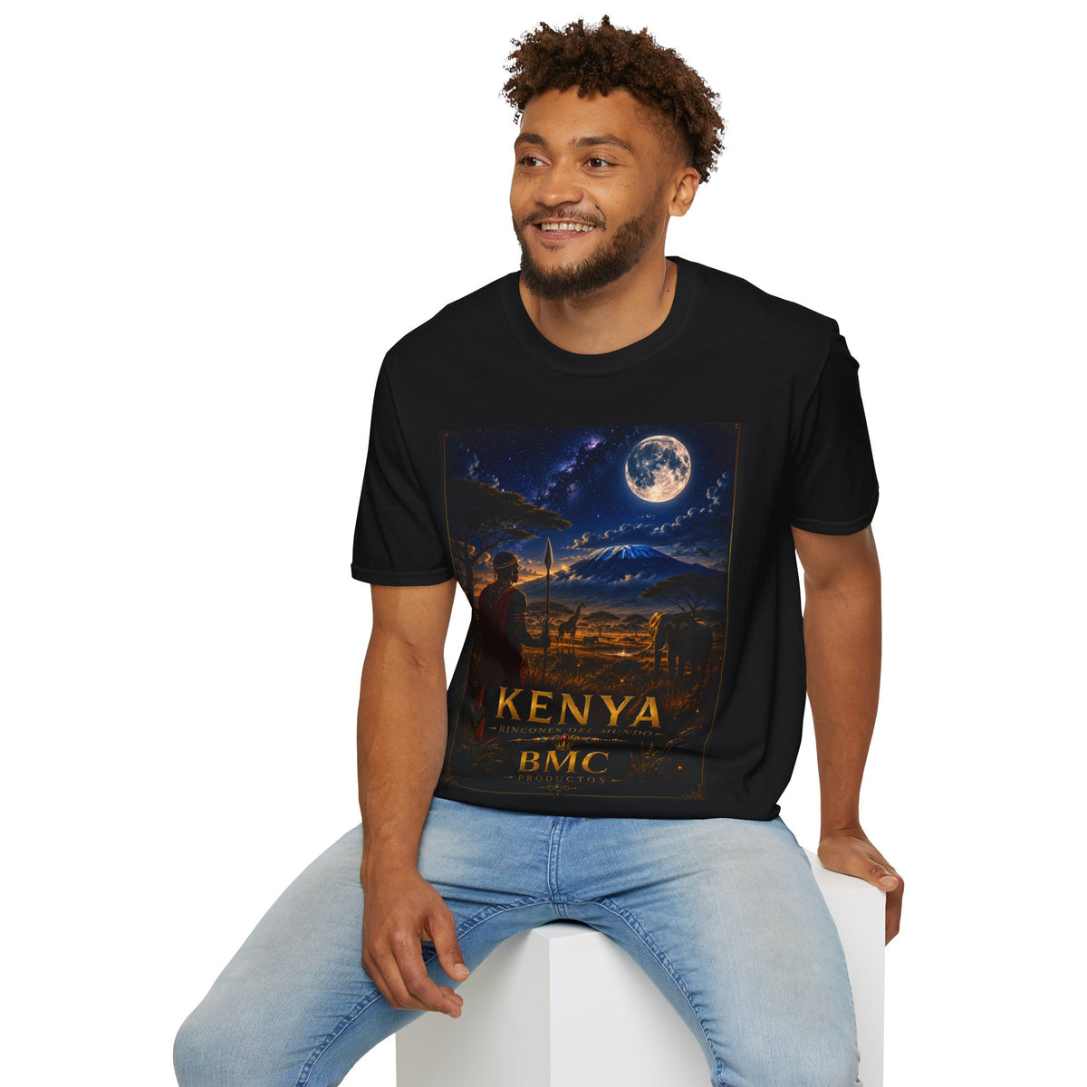 "Camiseta Kenia: Aventura Salvaje y Tierra de Horizontes Infinitos 🦁🌄🏕️"