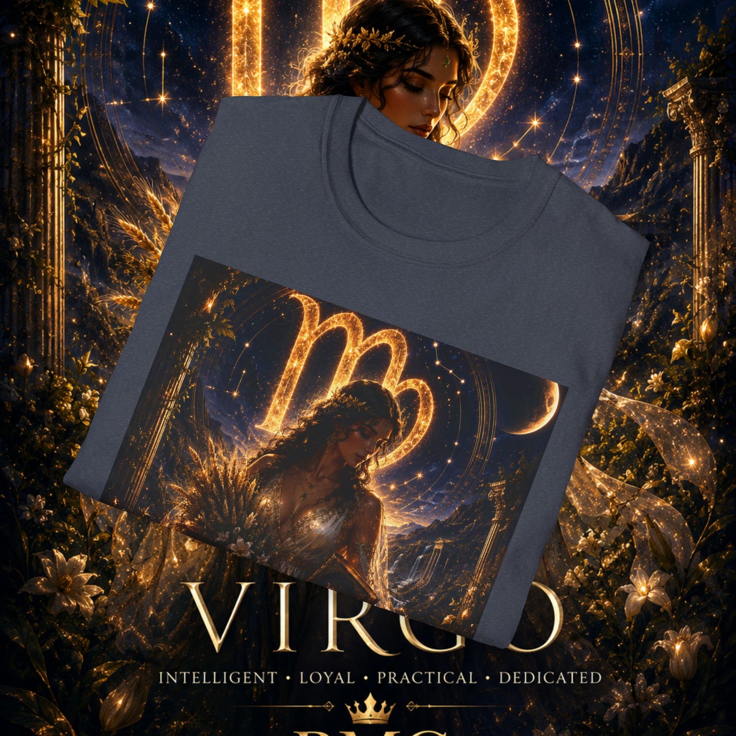 "Camiseta ♍ Virgo-La Guardiana del Conocimiento"