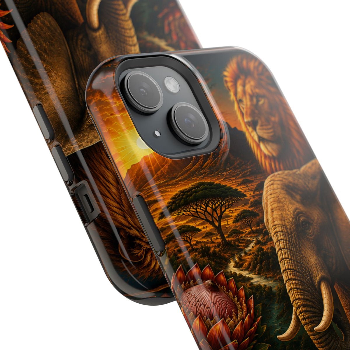"Reinforced Magnetic Case South Africa 🌍 – A world of adventure and diversity"