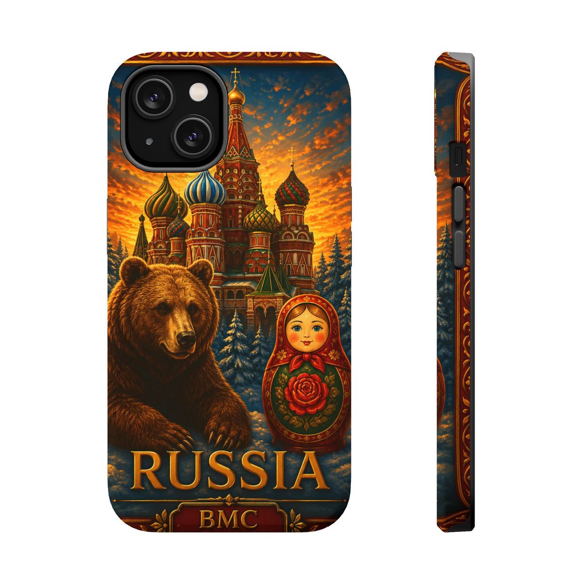 "Reinforced Magnetic Case Russia❄️ – Land of history, mystery, and grandeur"