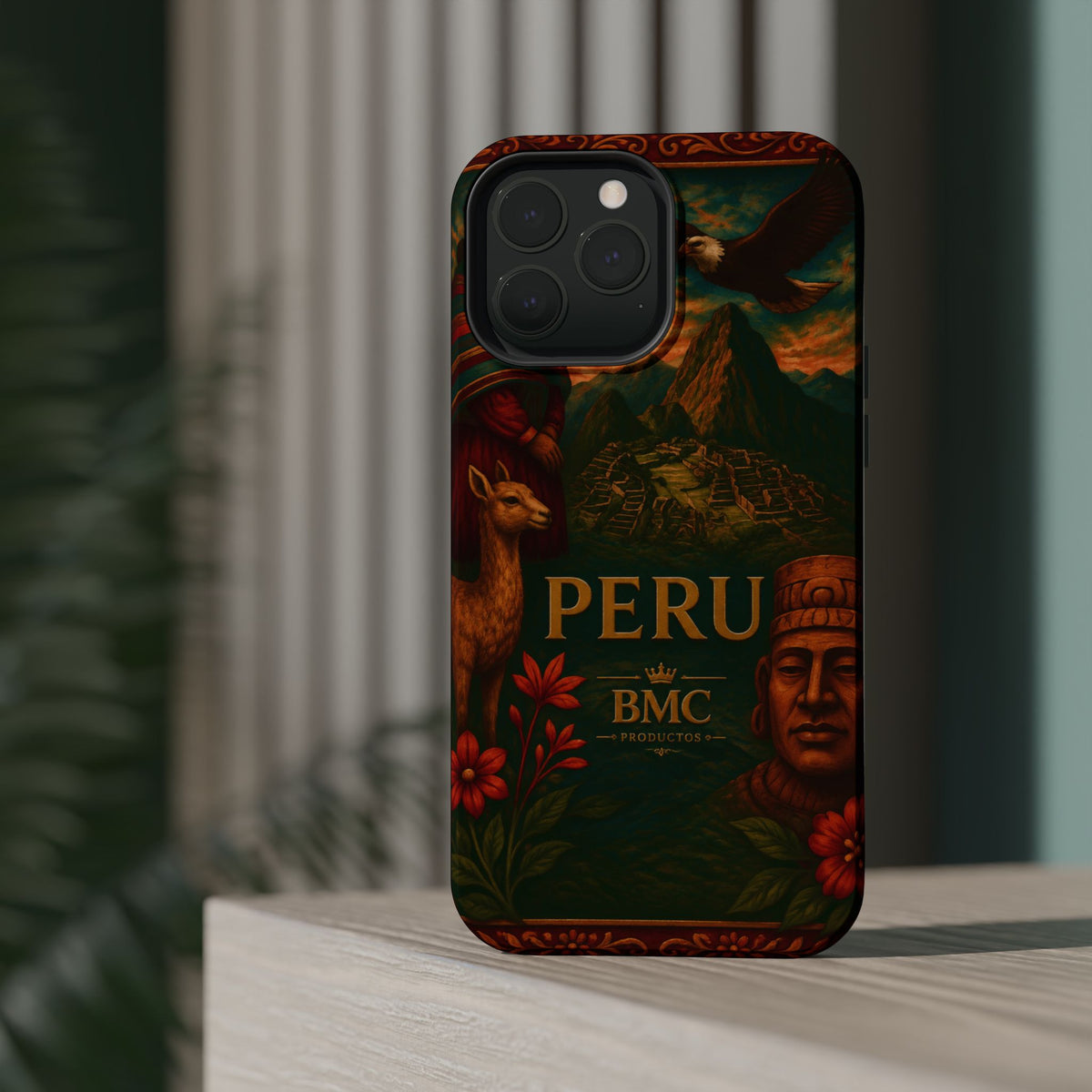 "Peru: Mysticism, History, and Eternal Wonders Reinforced Magnetic Case 🏔️🦙🛕"