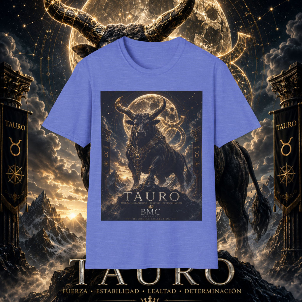 "Camiseta ♉ Tauro — Fuerza silenciosa de la tierra"