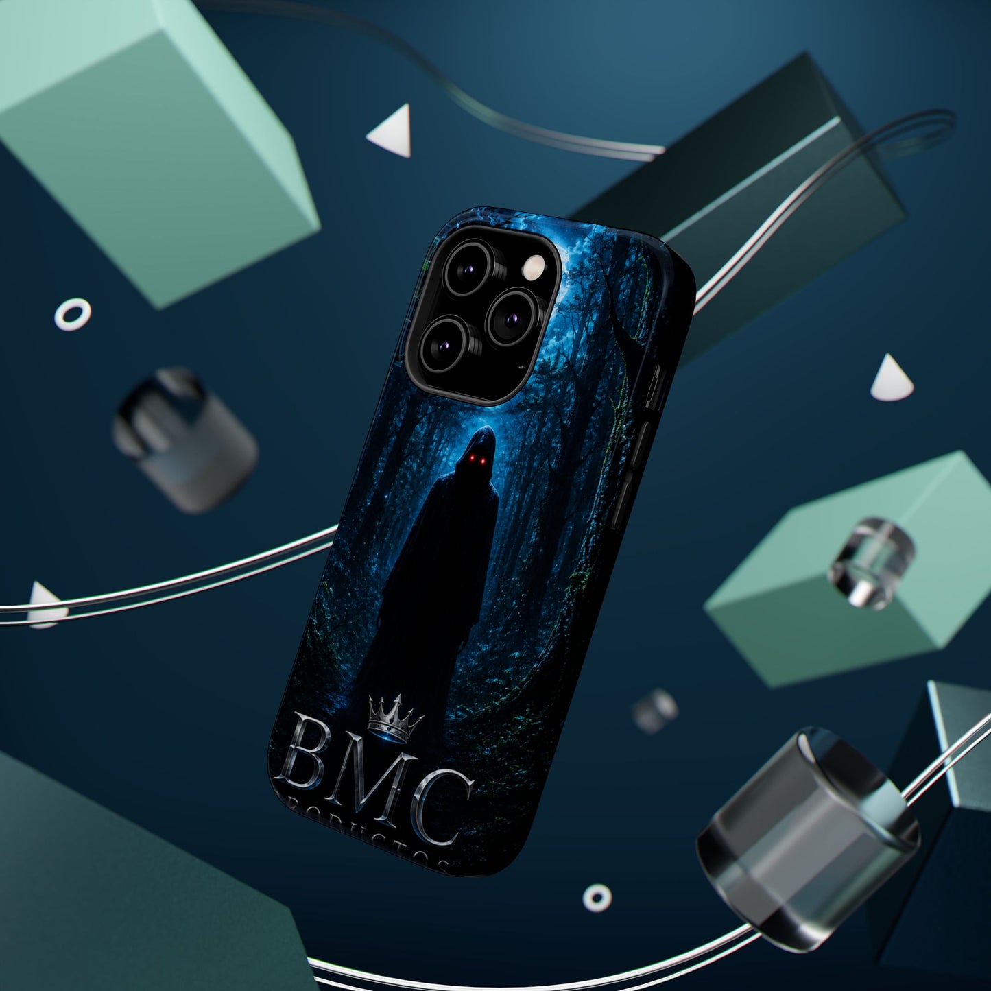 "Funda Magnética Reforzada🖤 El Vigía del Bosque Oscuro"