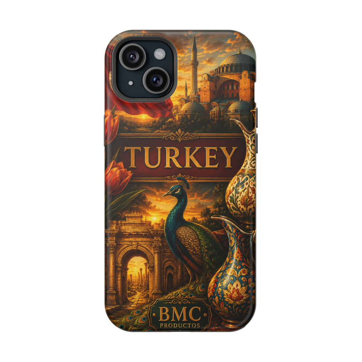 "Reinforced Magnetic Case Turkey✨ – Where East meets West"