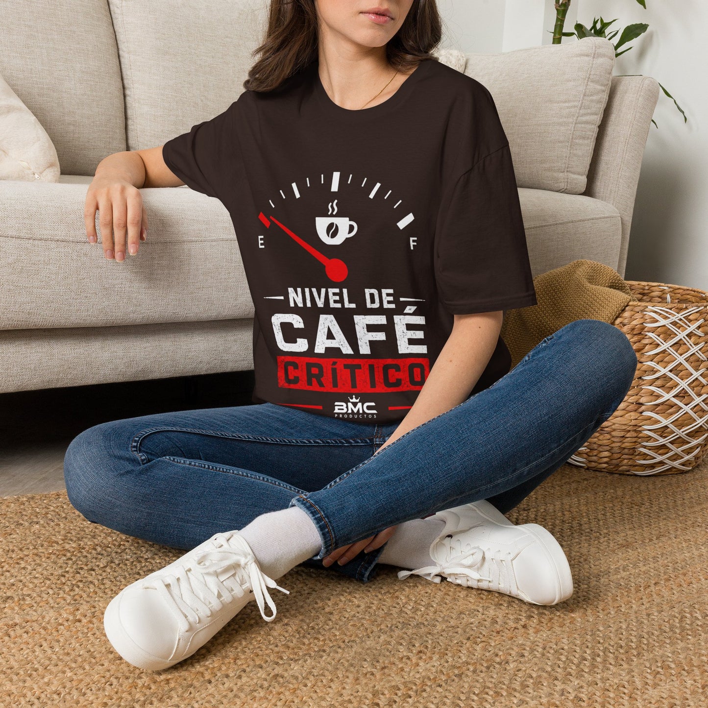 "Camiseta ☕ Nivel de Café: Crítico"