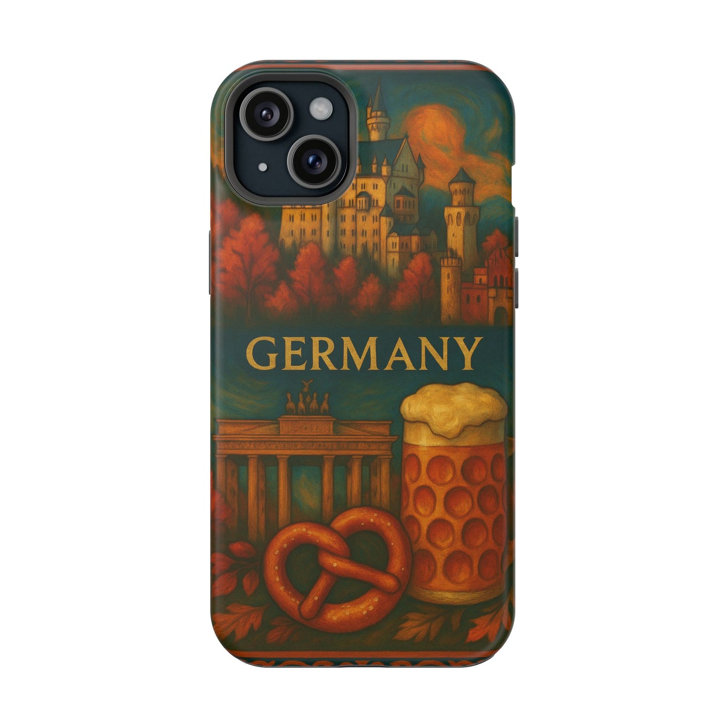 "Funda Magnética Reforzada Alemania: Fortaleza, Historia y Tradición 🎖️🏰🍺"