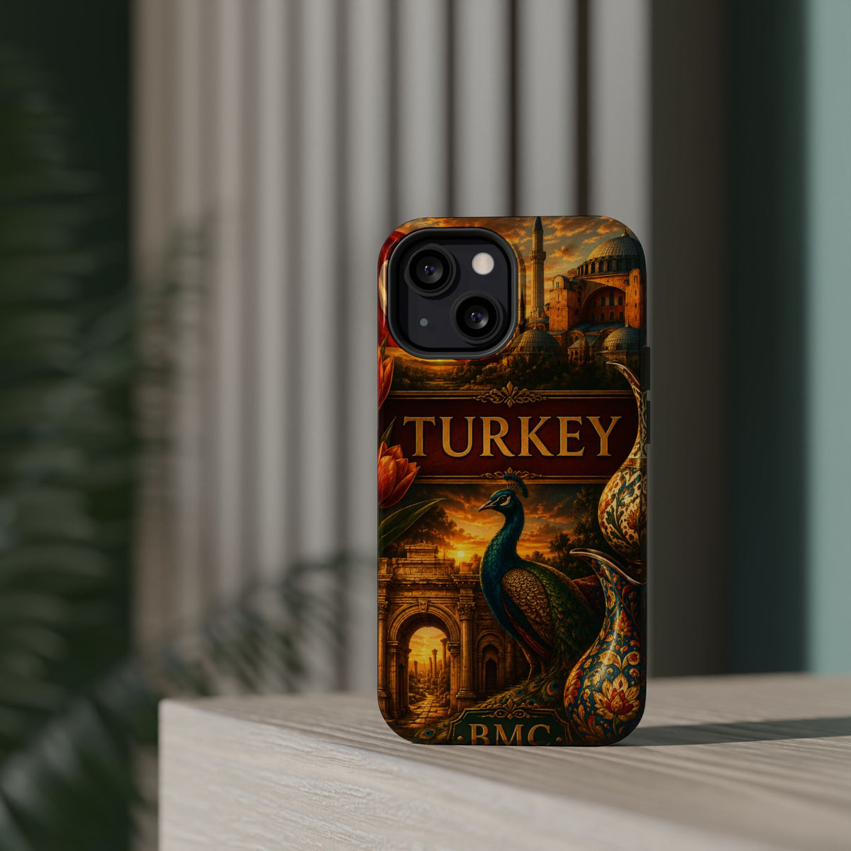 "Reinforced Magnetic Case Turkey✨ – Where East meets West"
