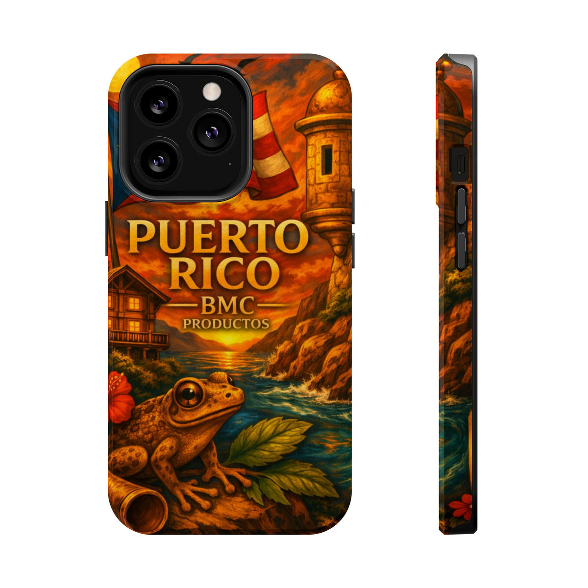 "Reinforced Magnetic Case Puerto Rico – Caribbean rhythm, soul, and color"