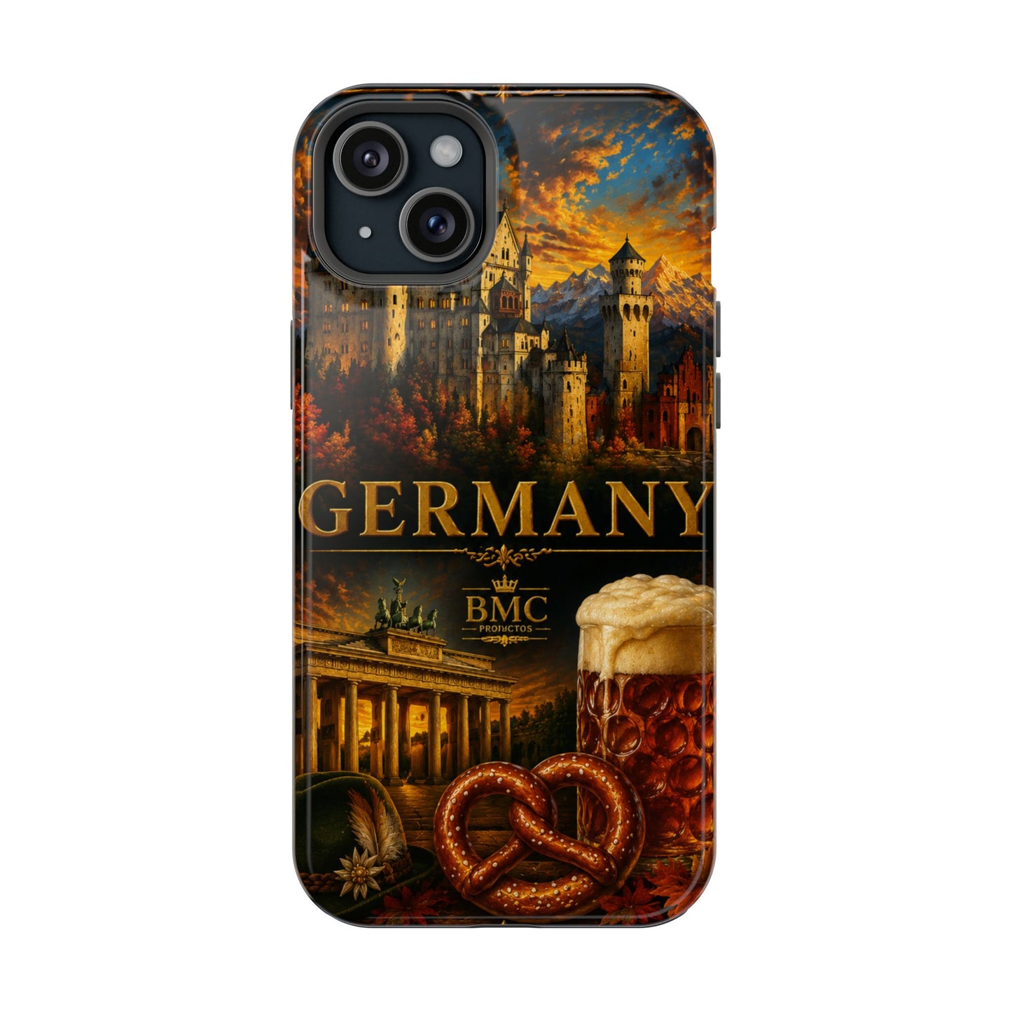 "Funda Magnética Reforzada Alemania: Fortaleza, Historia y Tradición 🎖️🏰🍺"
