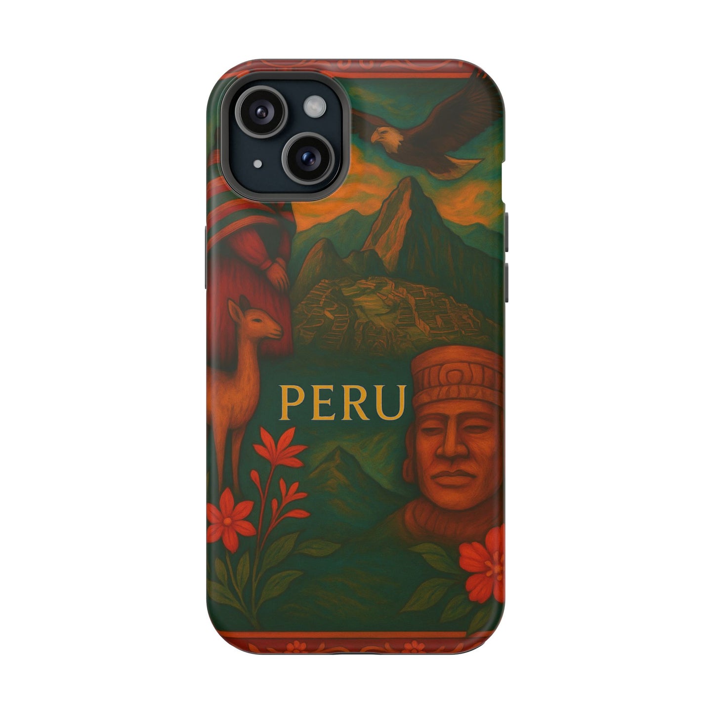 "Funda Magnética Reforzada Perú: Misticismo, Historia y Maravillas Eternas 🏔️🦙🛕"