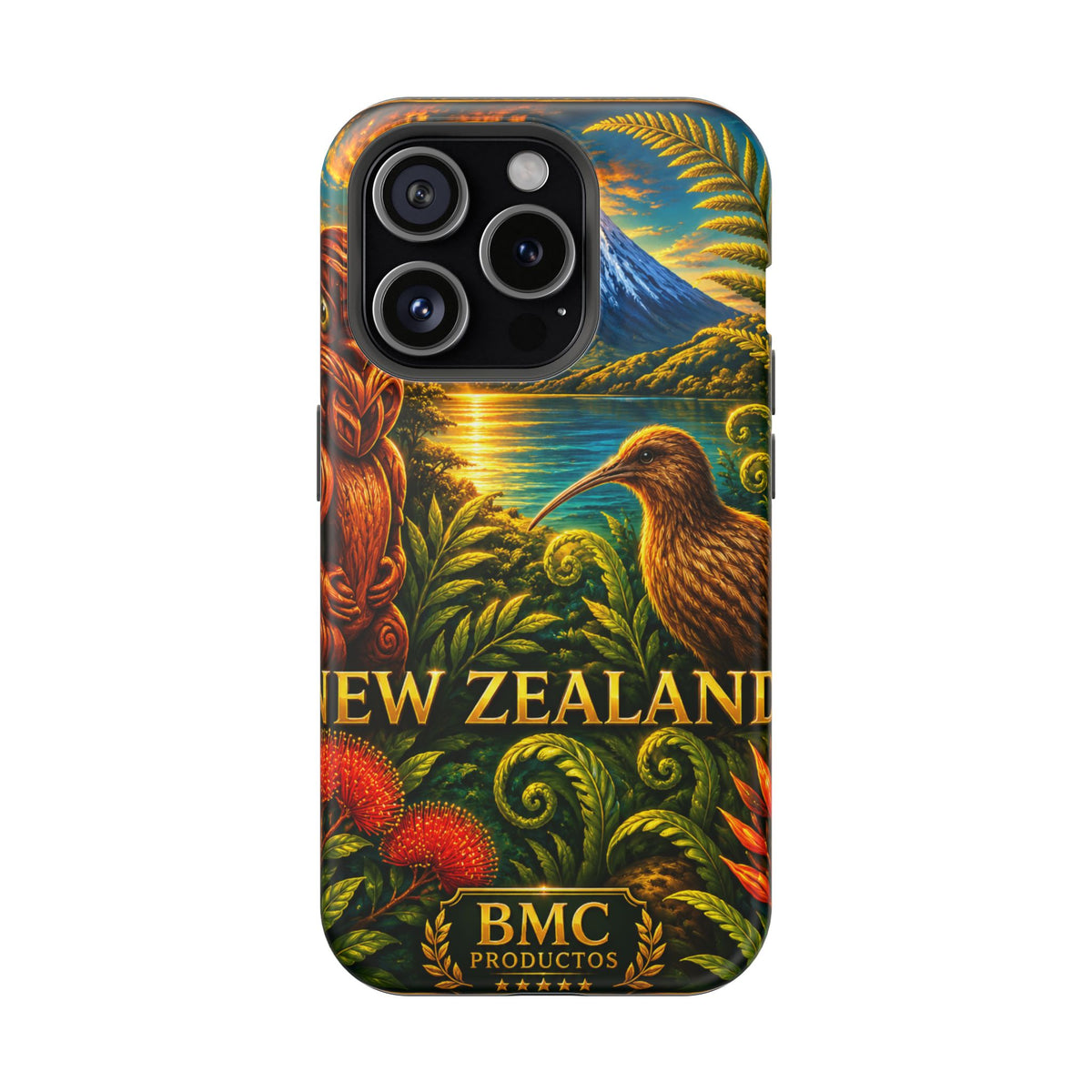 "New Zealand Reinforced Magnetic Case🏞️ – A paradise of nature and adventure"