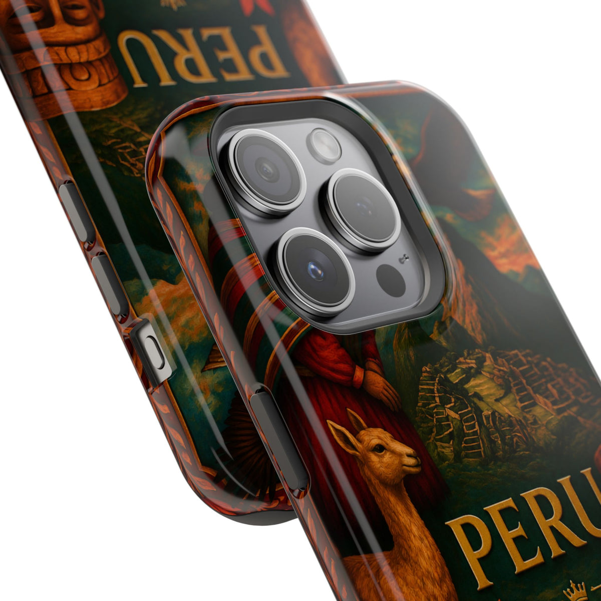"Peru: Mysticism, History, and Eternal Wonders Reinforced Magnetic Case 🏔️🦙🛕"