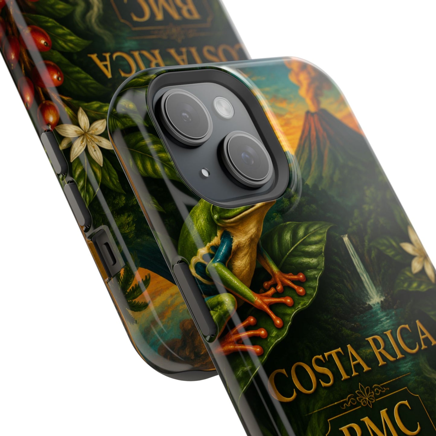 "Funda Magnética Reforzada Magnética Reforzada Costa Rica: Pura Vida entre Volcanes y Selvas 🌋🌴🦜"