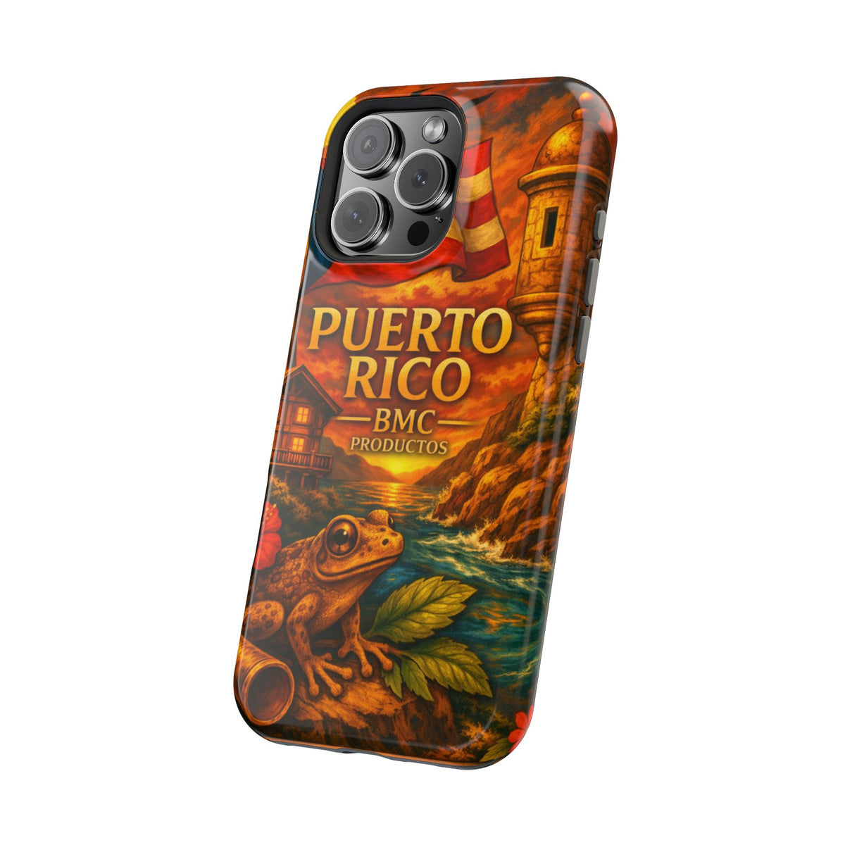"Reinforced Magnetic Case Puerto Rico – Caribbean rhythm, soul, and color"