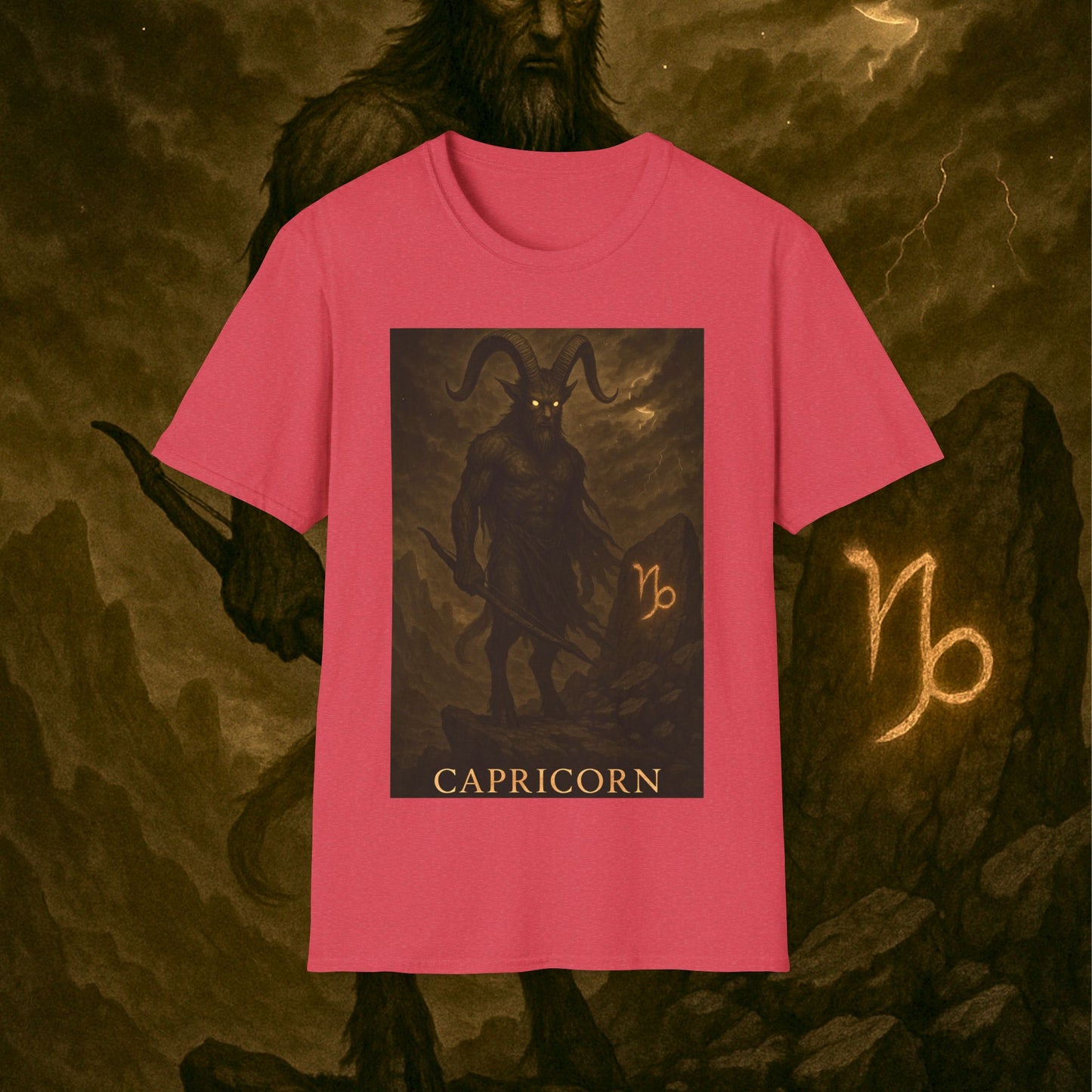 "Camiseta ♑ Capricornio – El Guardián de las Cumbres"
