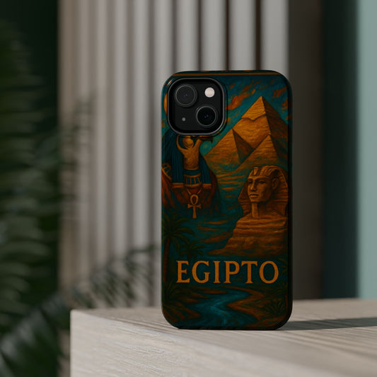 "Funda Magnética Reforzada Egipto Misterio Dorado del Nilo 🏺🌅🐫