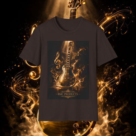 "Camiseta guitarra 🎸🔥Donde vibra una cuerda, nace una llamarada.” 🔥🎸