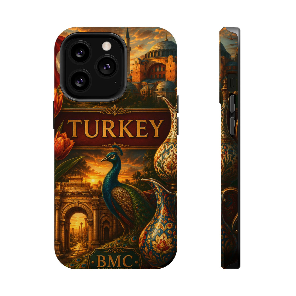 "Reinforced Magnetic Case Turkey✨ – Where East meets West"