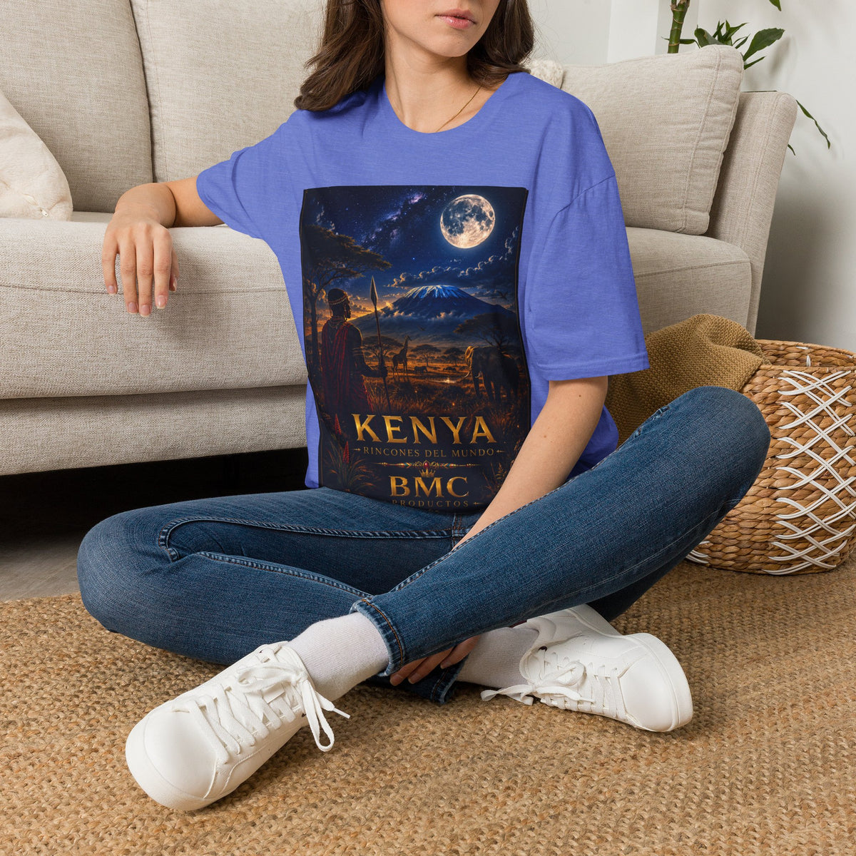 "Camiseta Kenia: Aventura Salvaje y Tierra de Horizontes Infinitos 🦁🌄🏕️"