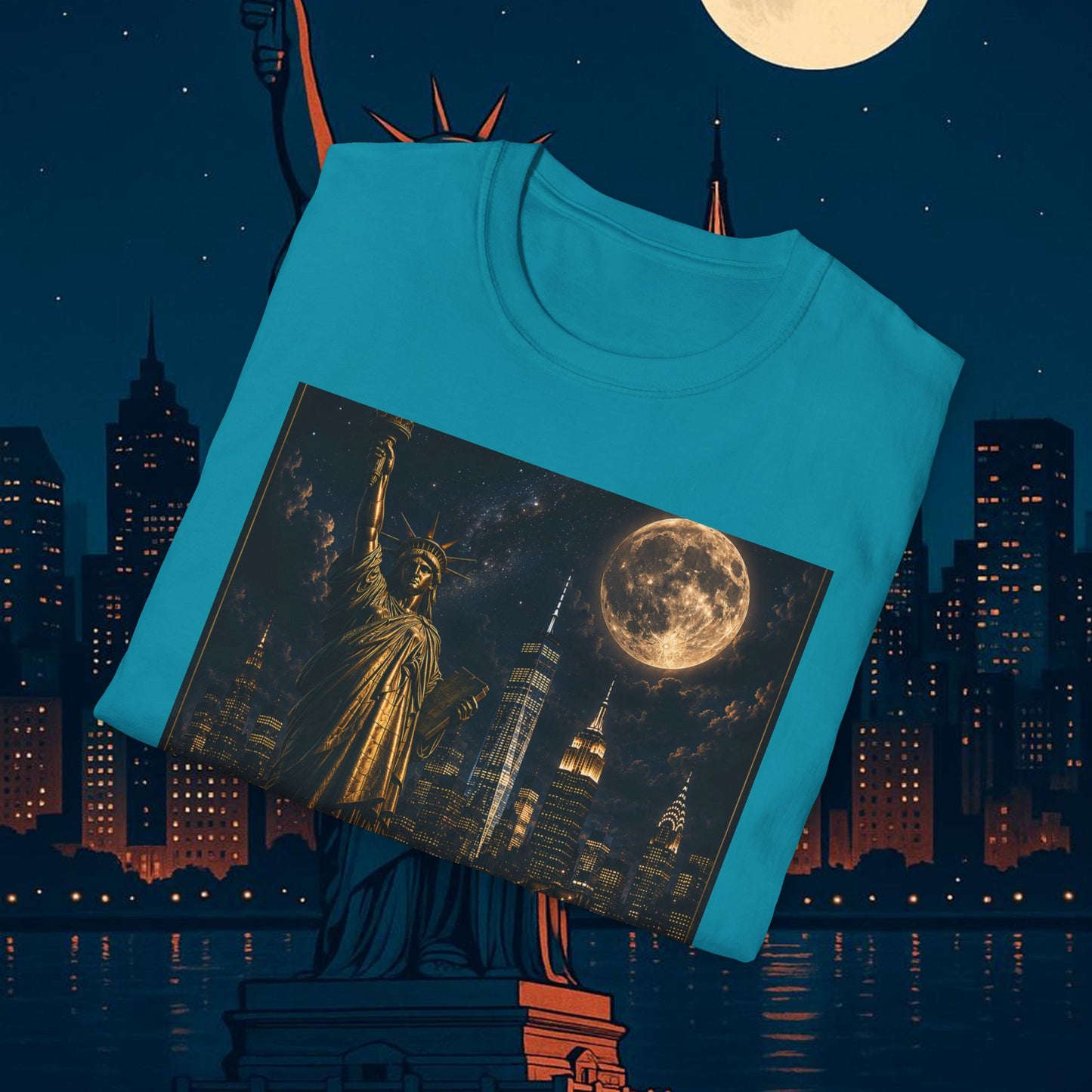 "Camiseta Estados Unidos: Sueños, Libertad y Grandes Horizontes 🗽🏜️🌆"
