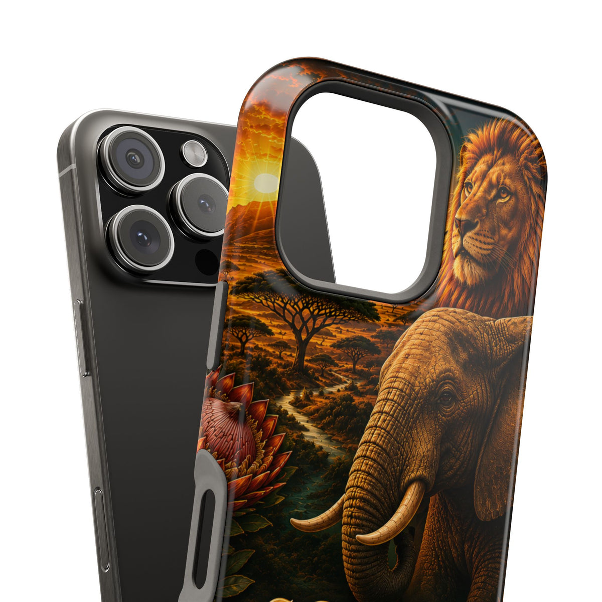 "Reinforced Magnetic Case South Africa 🌍 – A world of adventure and diversity"