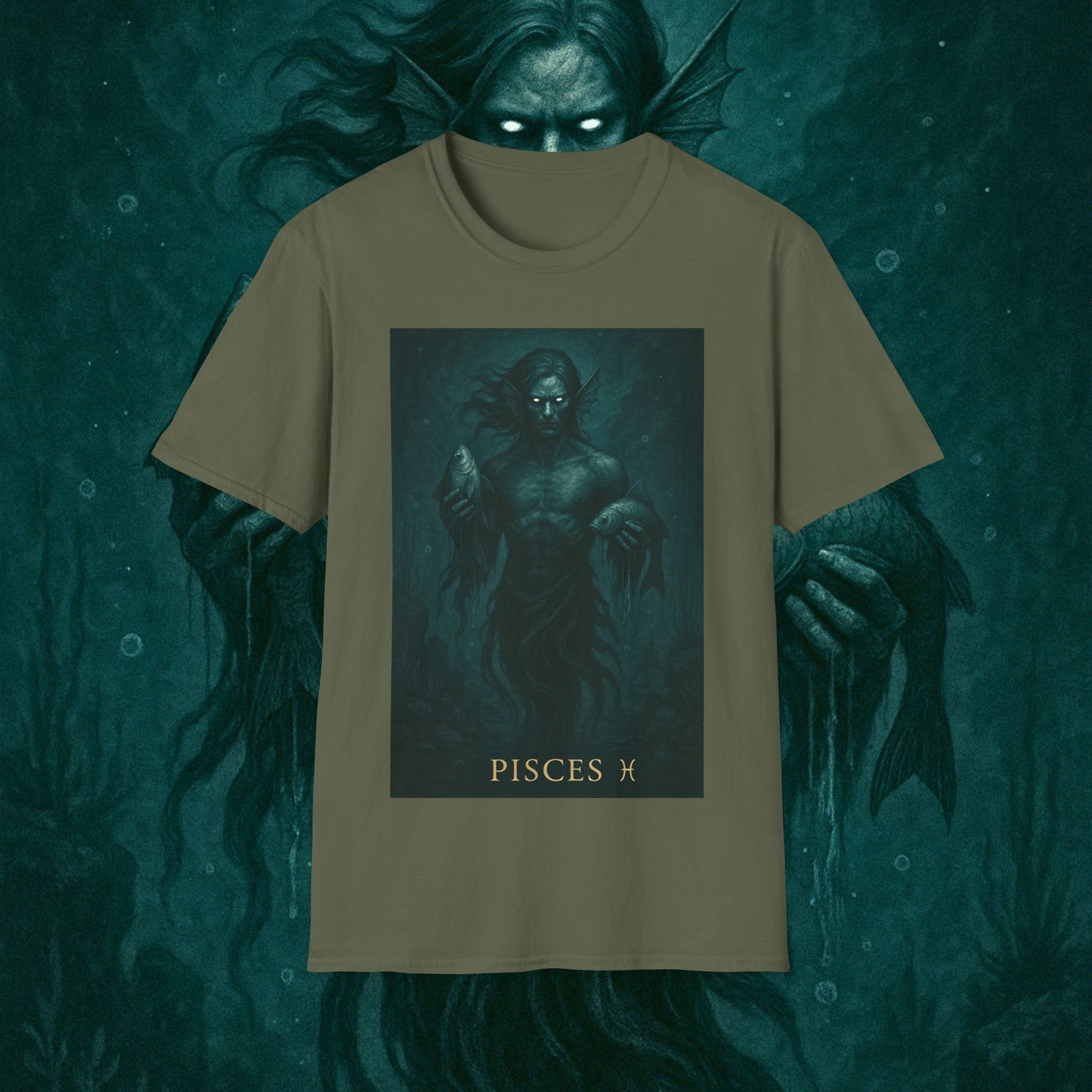 "Camiseta Piscis — El Guardián de las Profundidades"