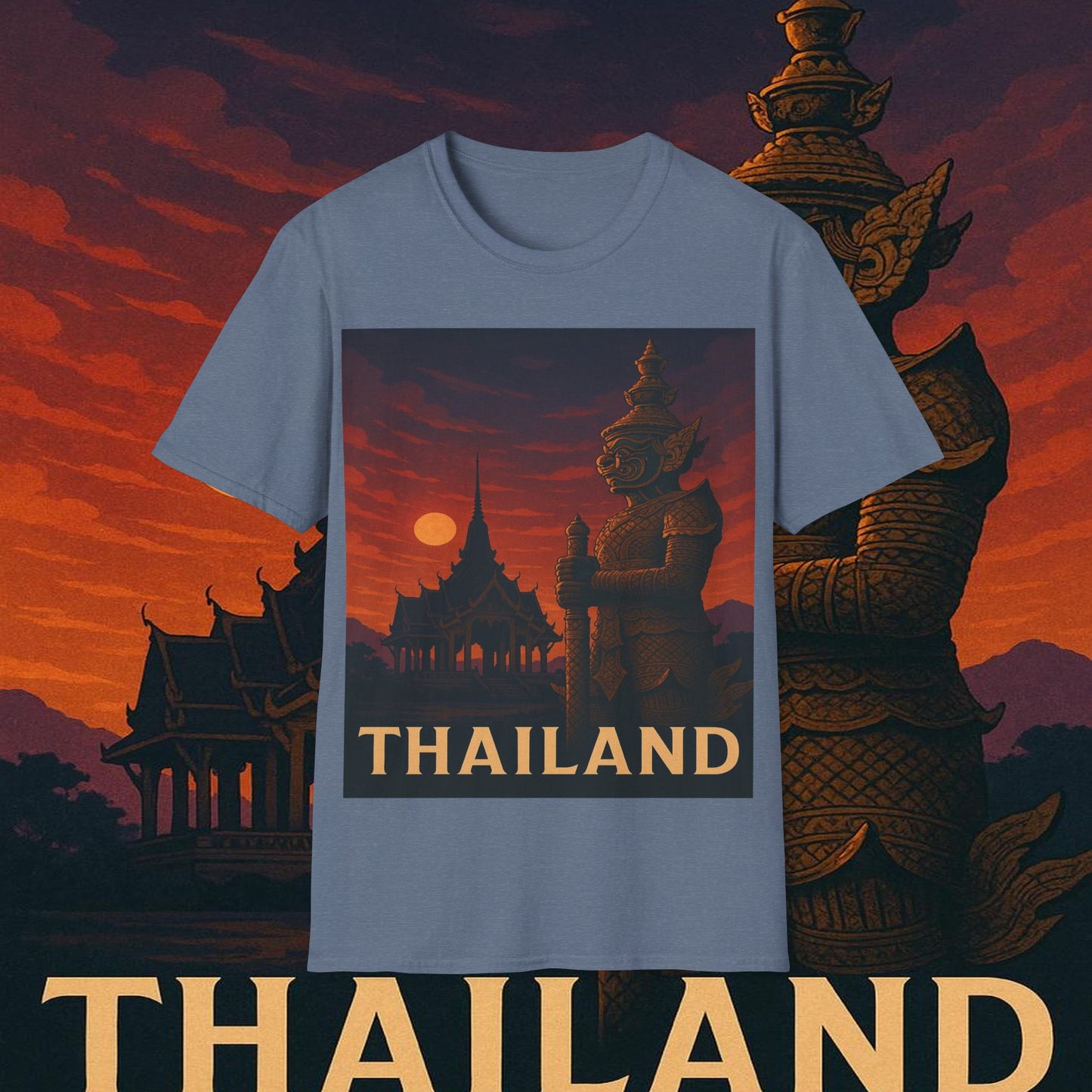 "Camiseta Thailand🌴 – El Reino de las Sonrisas y la Aventura"