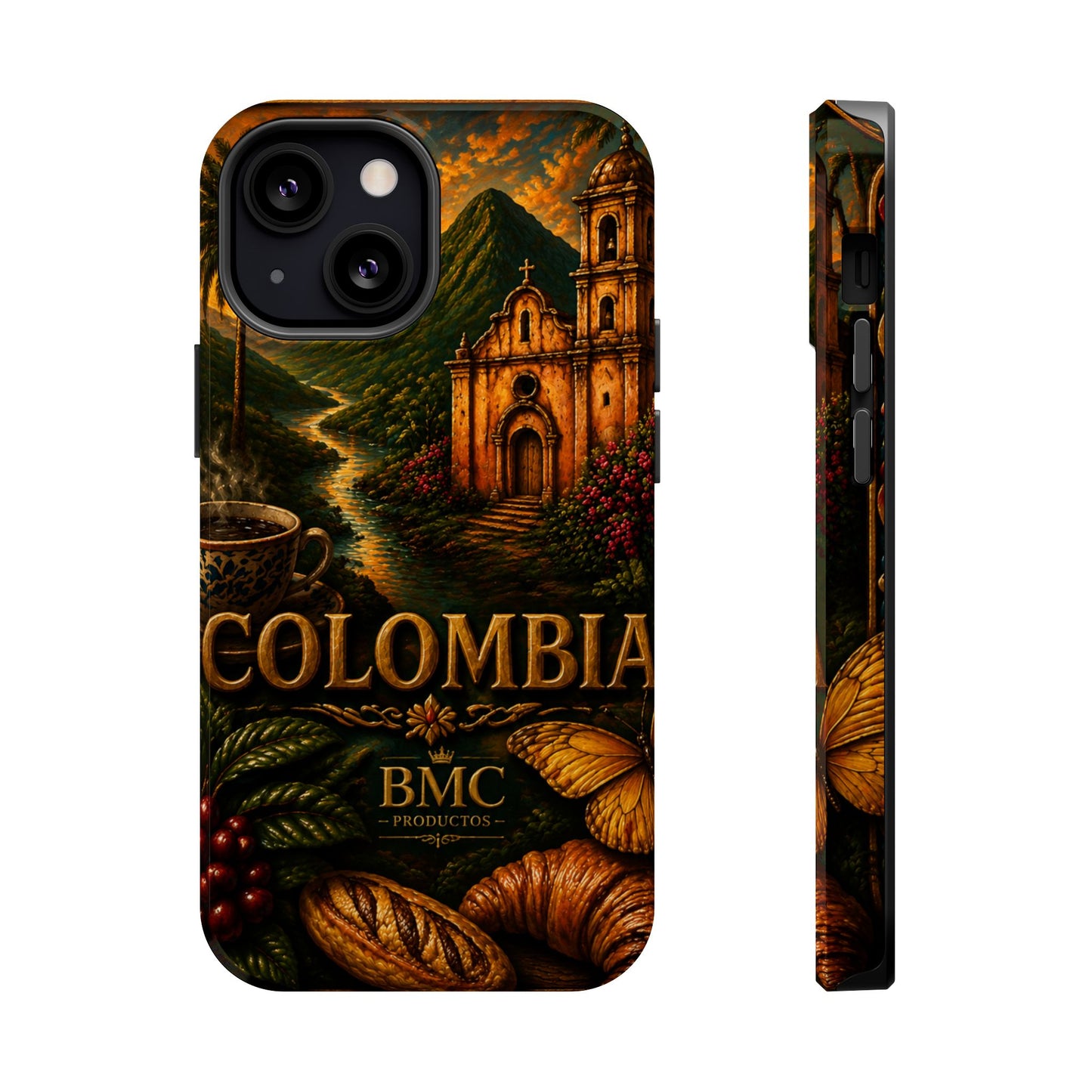 "Funda Magnética Reforzada Colombia: Magia de Colores, Café y Tradición ☕🎨🌄"