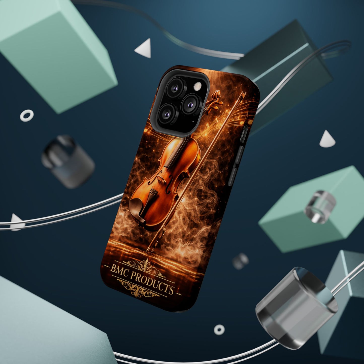 "Funda Magnética Reforzada Magnética Reforzada violin 🎻🔥 “Toca con el alma. Quema con cada nota.” 🔥🎻