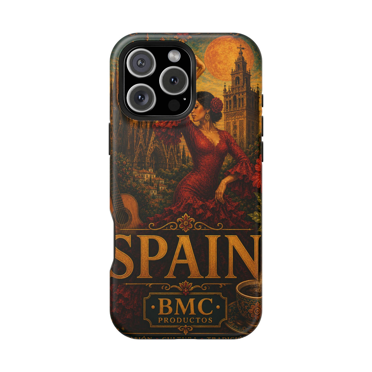 "Reinforced Magnetic Case Spain: Passion, Art, and Flavors That Make You Fall in Love 🎨💃🍷" 