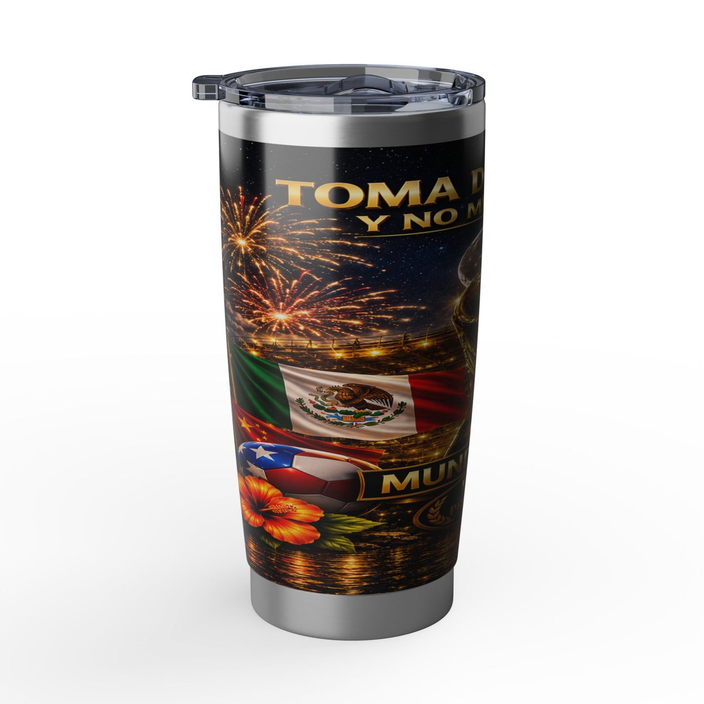 "Vaso Térmico Vagabond 20oz mundial 2026 noche"