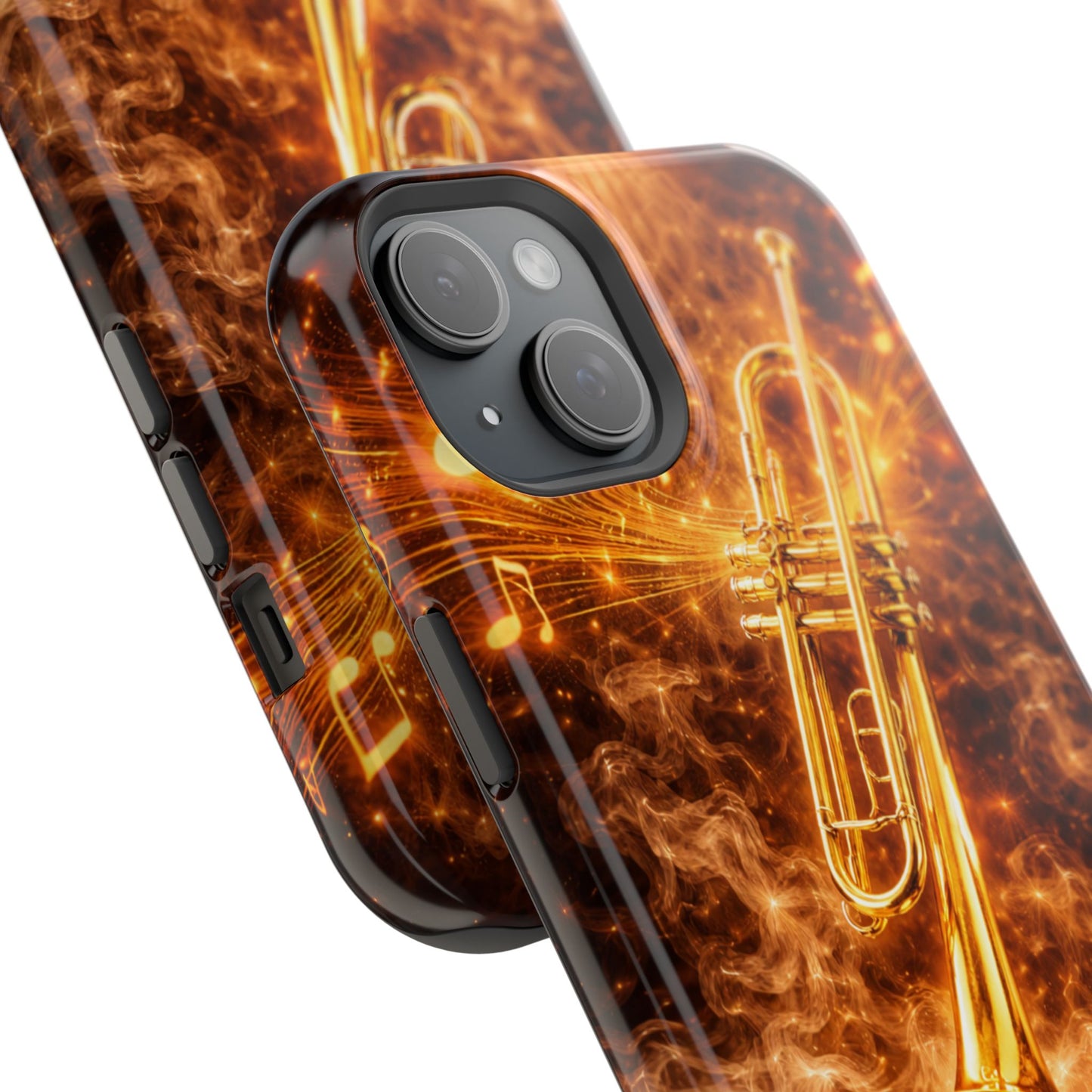 "Funda Magnética Reforzada Magnética Reforzada trompeta 🎺🔥Donde hay fuego, hay música.”