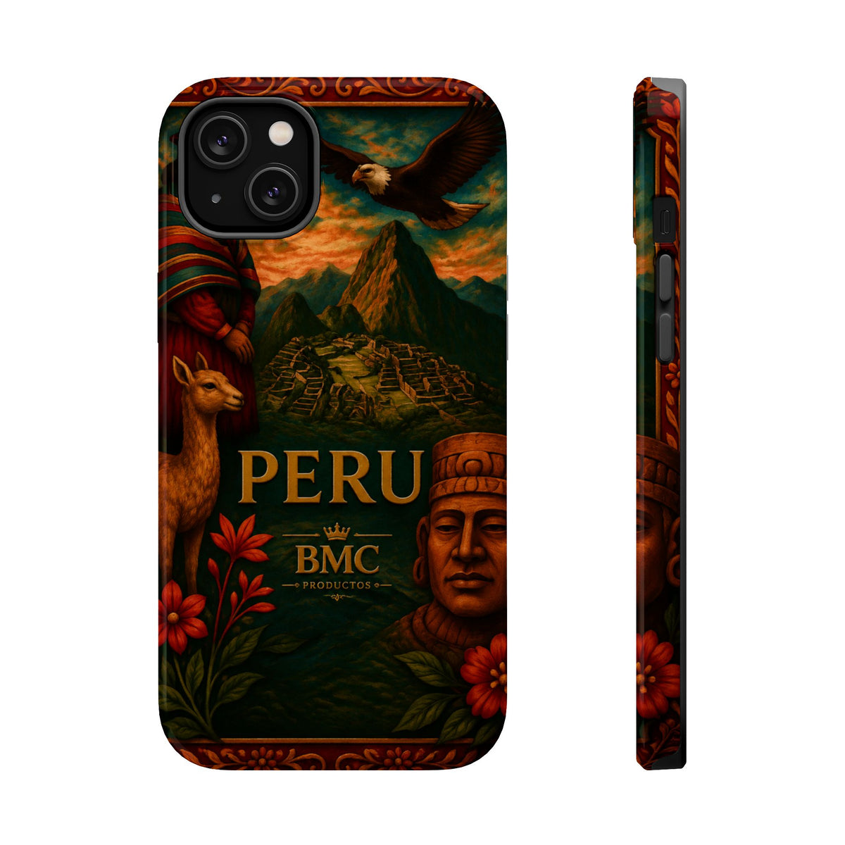 "Peru: Mysticism, History, and Eternal Wonders Reinforced Magnetic Case 🏔️🦙🛕"
