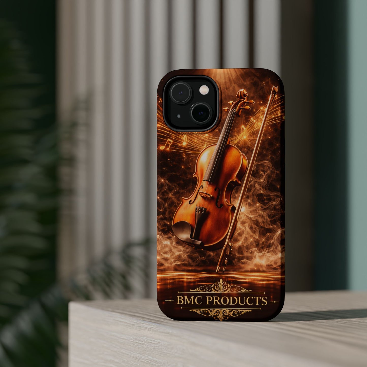 "Funda Magnética Reforzada Magnética Reforzada violin 🎻🔥 “Toca con el alma. Quema con cada nota.” 🔥🎻