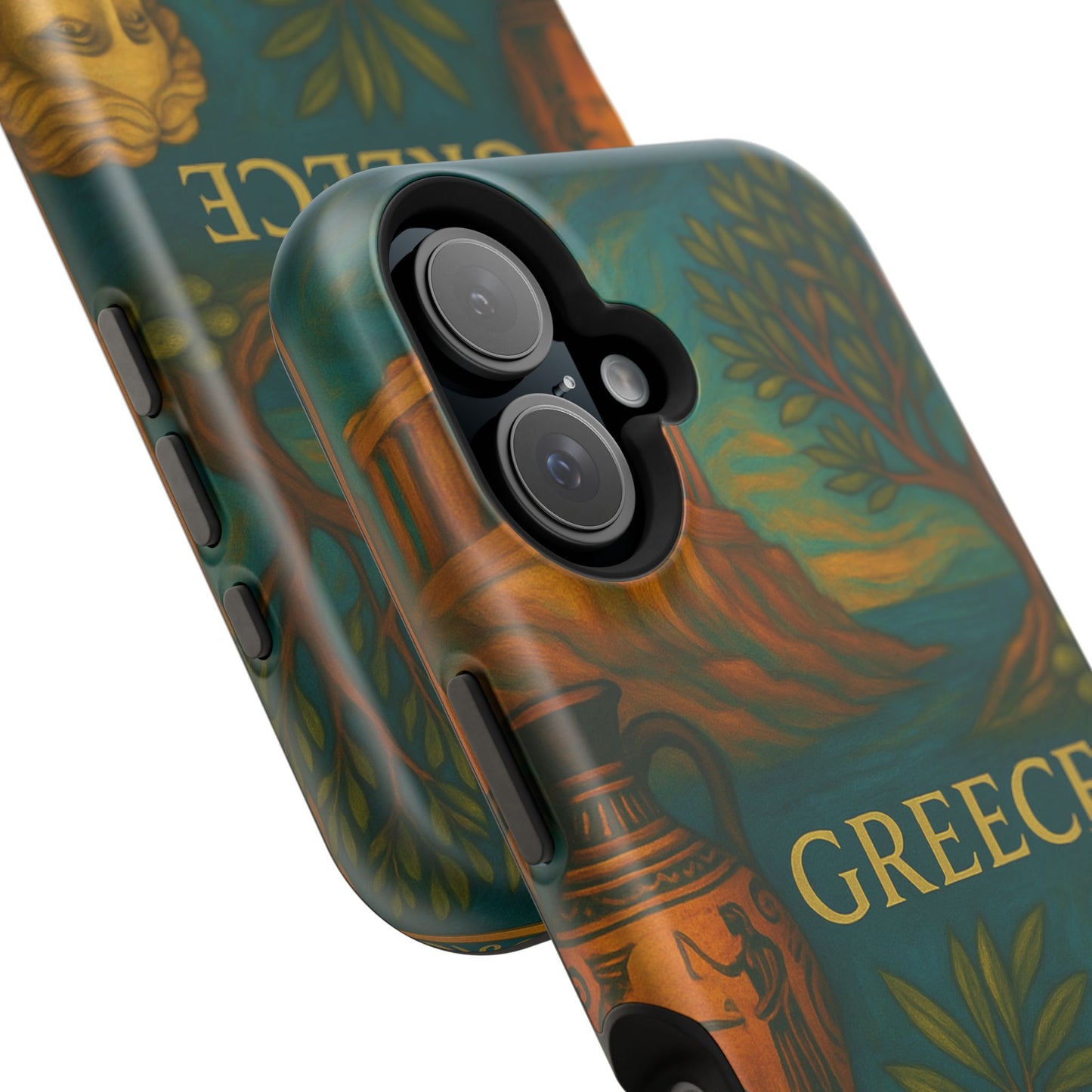 "Funda Magnética Reforzada Magnética Reforzada Grecia: Cuna de Dioses, Maravillas y Filosofía 🌊🏛️⚡"