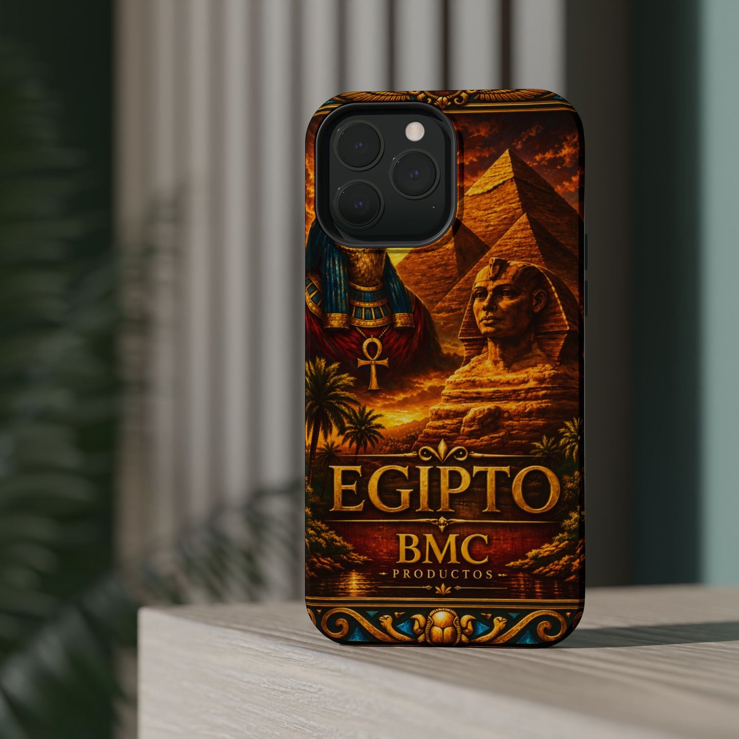 "Funda Magnética Reforzada Egipto Misterio Dorado del Nilo 🏺🌅🐫