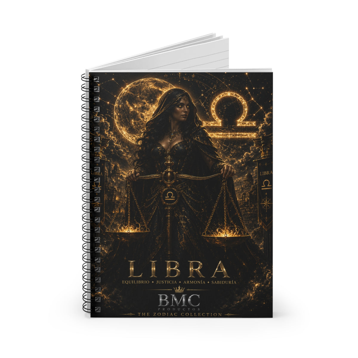 "libreta Libra – La Guardiana del Equilibrio"