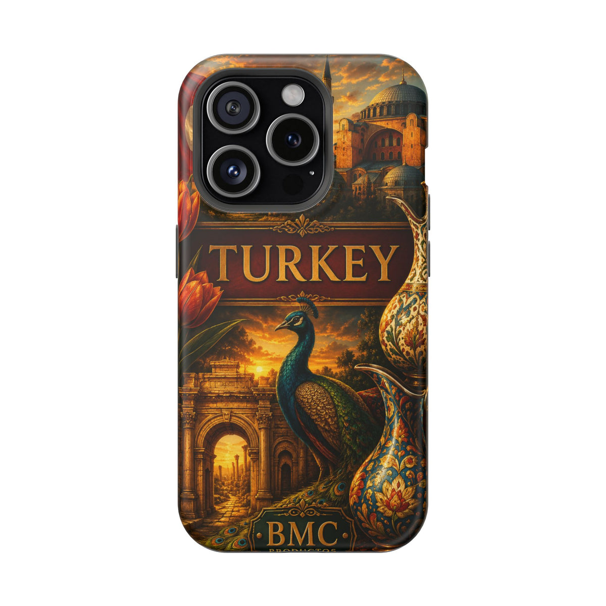 "Reinforced Magnetic Case Turkey✨ – Where East meets West"