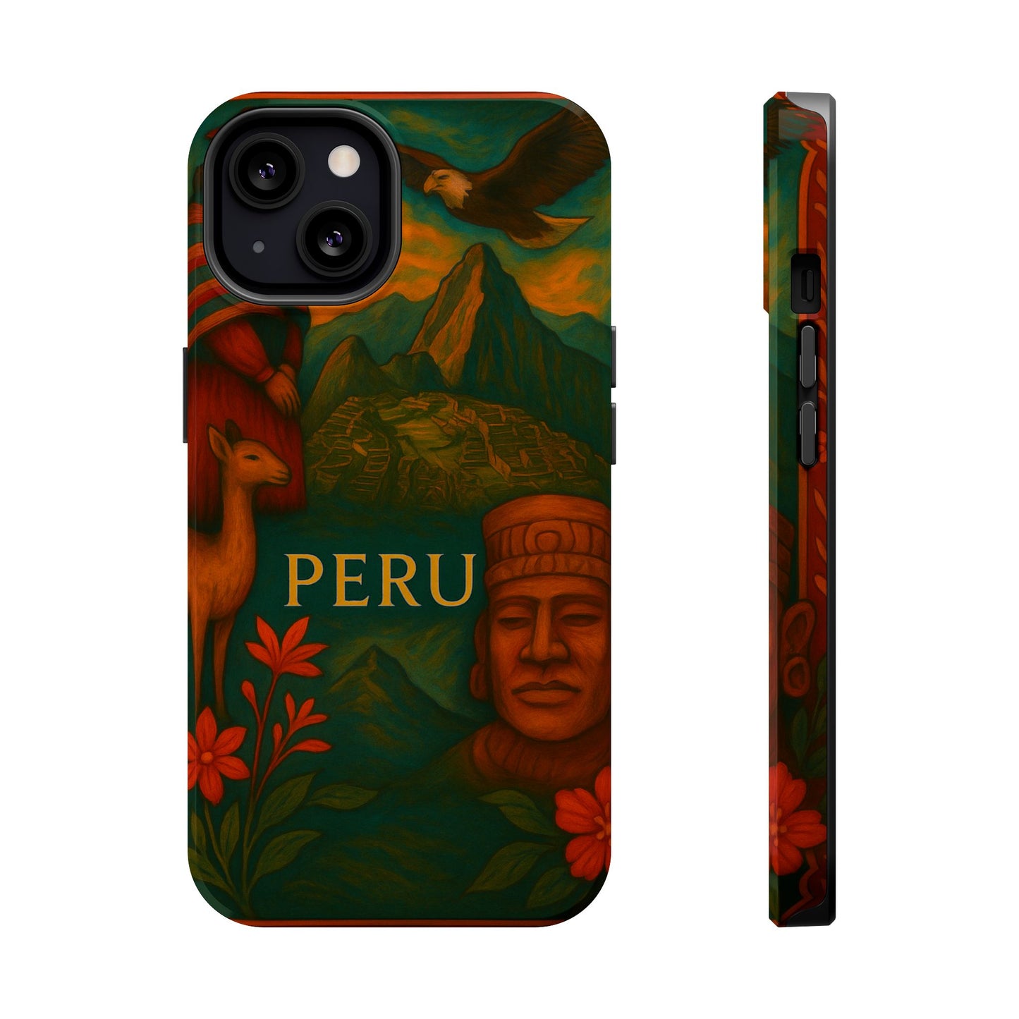 "Funda Magnética Reforzada Perú: Misticismo, Historia y Maravillas Eternas 🏔️🦙🛕"