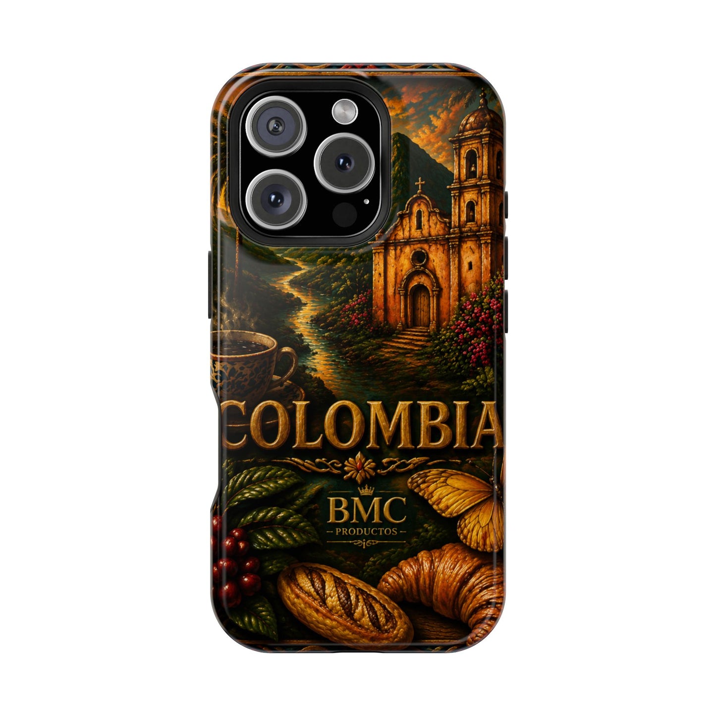 "Funda Magnética Reforzada Colombia: Magia de Colores, Café y Tradición ☕🎨🌄"