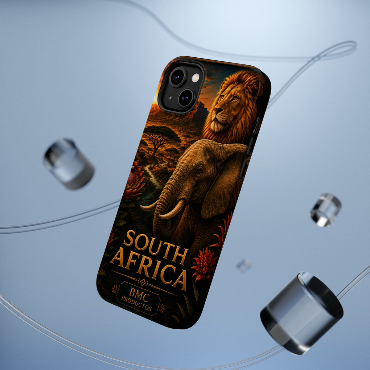 "Reinforced Magnetic Case South Africa 🌍 – A world of adventure and diversity"