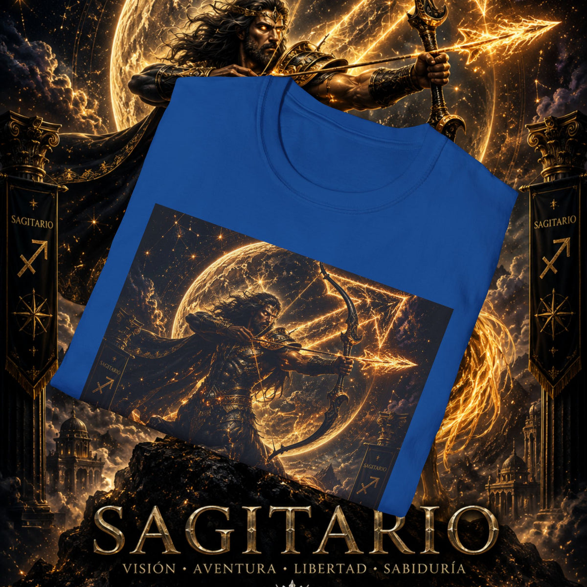 "Camiseta Sagitario – El Cazador del Horizonte"